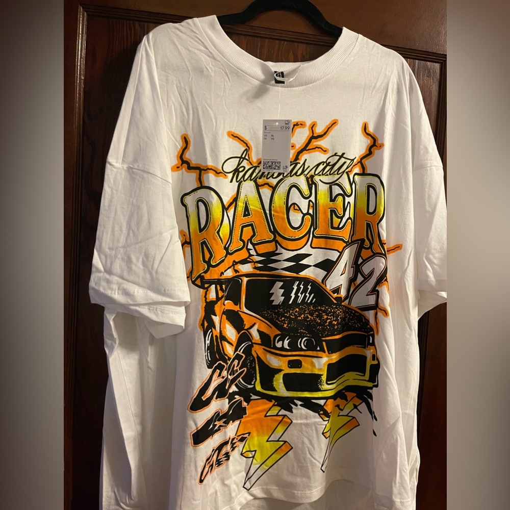 H&M Oversized Graphic Tee